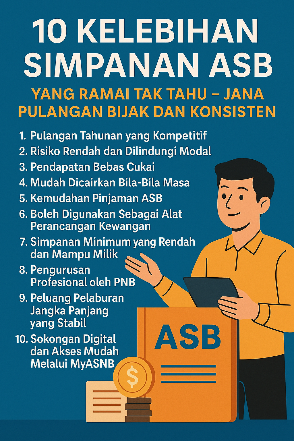 Kelebihan Simpanan ASB – Pelaburan Bijak & Pulangan Konsisten