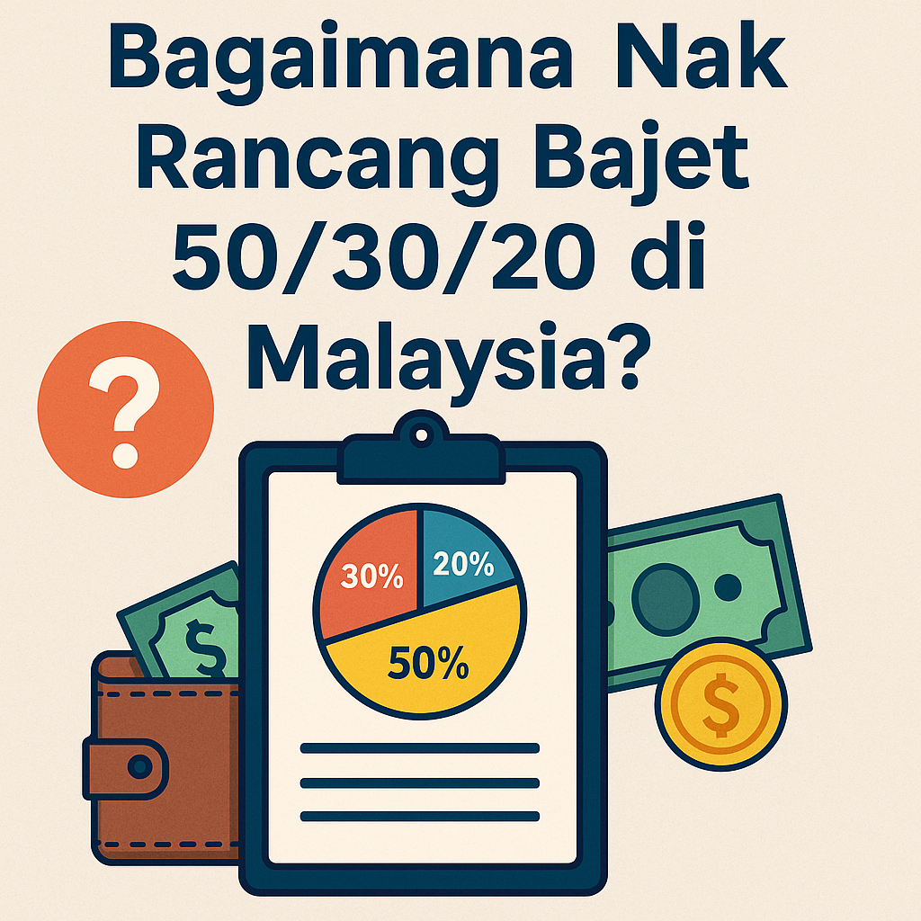 Cadangan bajet 50/30/20 di Malaysia